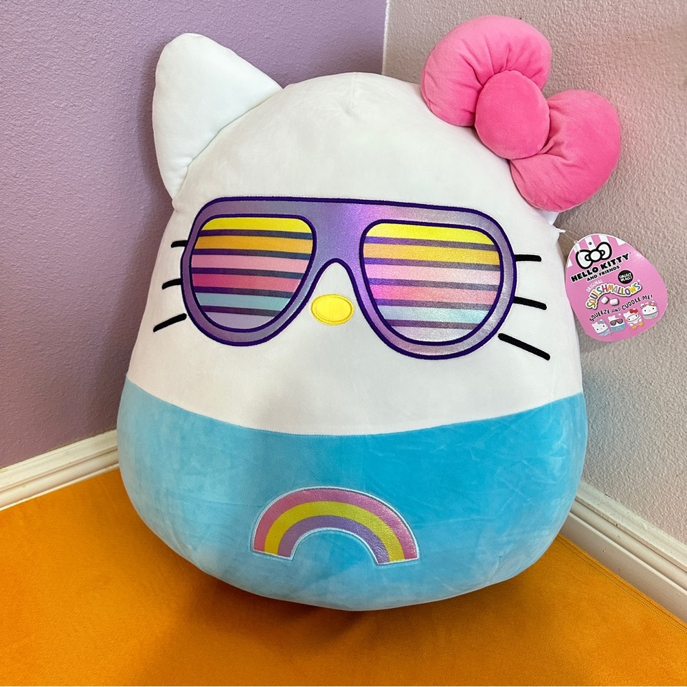 NWT Squishmallows, Kids 20” Plush Stuffed Animal - Hello Kitty